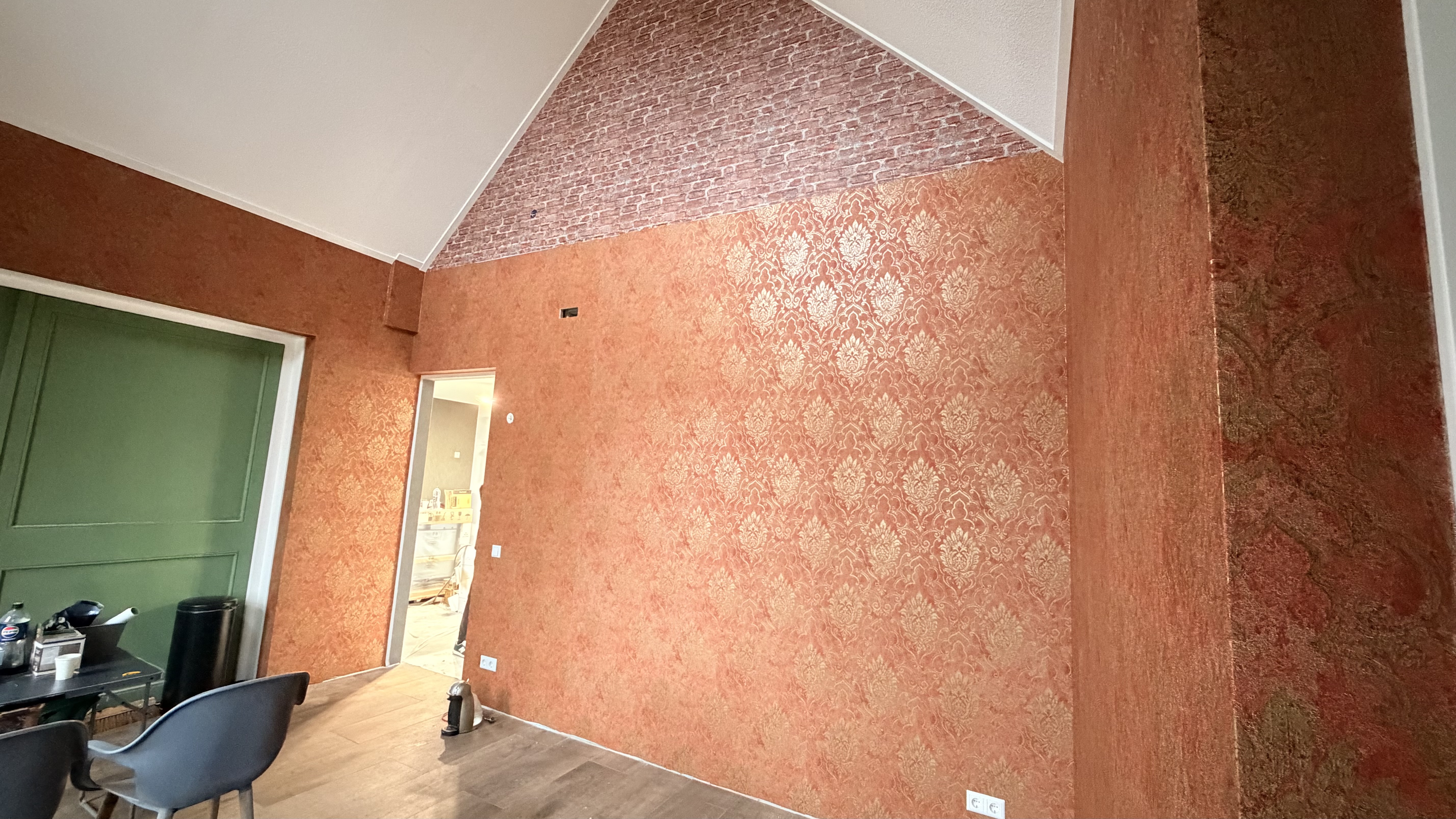 patroon behang en renovlies schilderen in rijsoord Rijsoord – Bouwcons