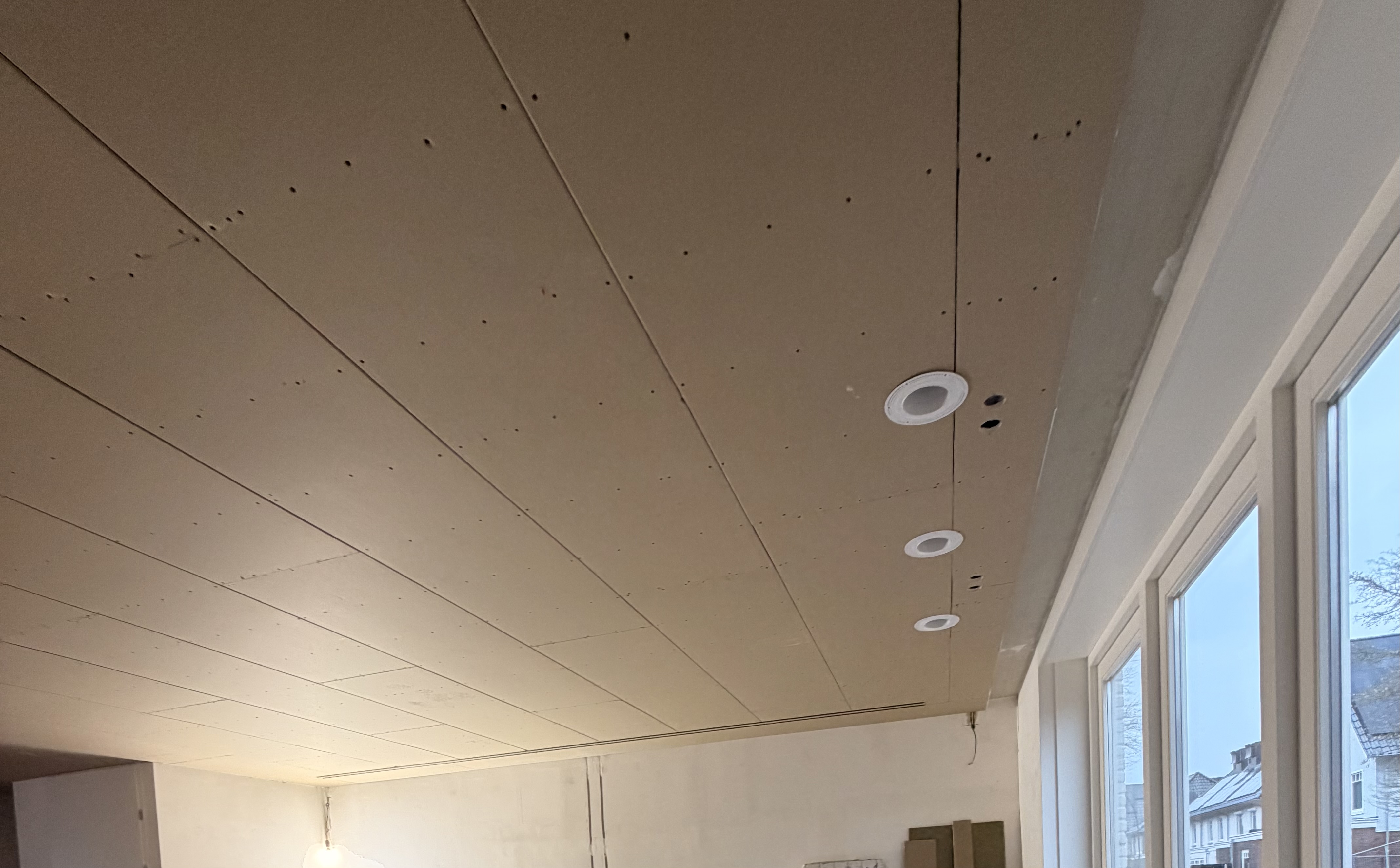 Voor Plafond Stuc & Schilderwerk